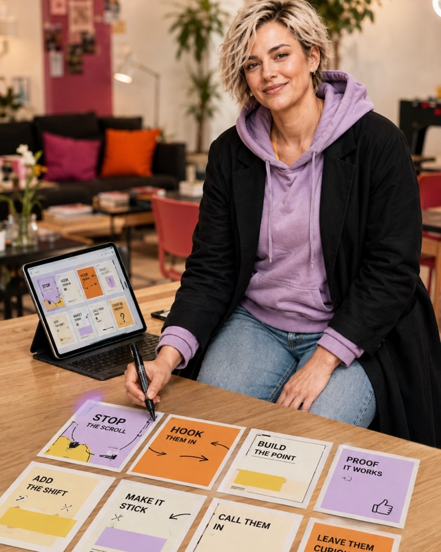 CARO, Carousel-Texterin der TALAVY Social Suite